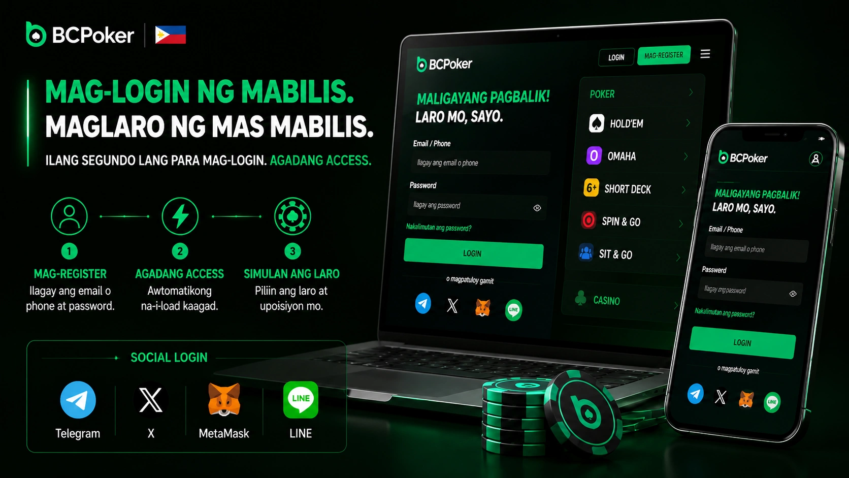 BC Poker mabilis na login at laro sa Pilipinas